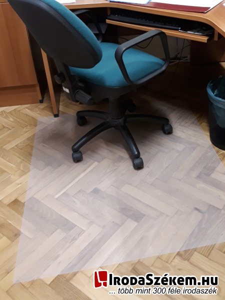FloorMet Slim padlóvédő székalátét 115x100cm, keménypadlóra