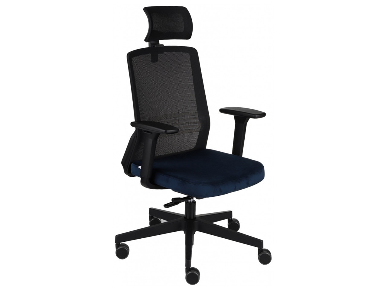 GRO-Coco BS HD Black vezetői forgószék fejtámlával