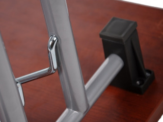 ALB-SC-921-59B összecsukható asztal fekete lábbal (160 cm) 3