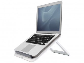 COR-Fellowes Quick Lift I-Spire Series laptop állvány, grafitszürke-fehér (IFW82101) 2