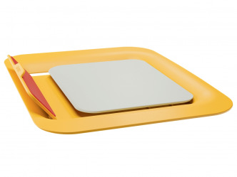 COR-LEITZ Ergo Cosy laptop állvány, melegsárga (E64260019) 3