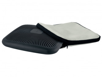 COR-LEITZ Ergo ergonómiai ülőpárna szövetborítással, világosszürke (E65400085) 3