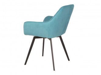 FOR-Haken modern étkezőszék, kék 3