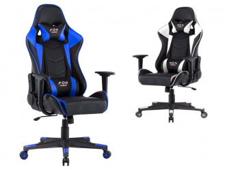 FOR-Stripe gamer szék dönthető háttámlával