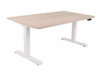 GRO-Alto101 kétmotoros állítható magasságú íróasztal USB porttal (140 cm) 2