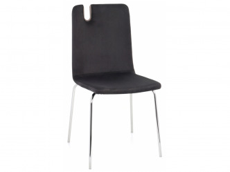 GRO-Falun Steel Chrome modern fémvázas tárgyalószék 2