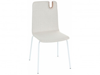 GRO-Falun Steel White modern fémvázas tárgyalószék