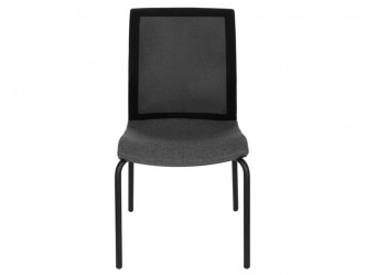 GRO-Level 4L BS Black modern tárgyalószék hálós háttámlával