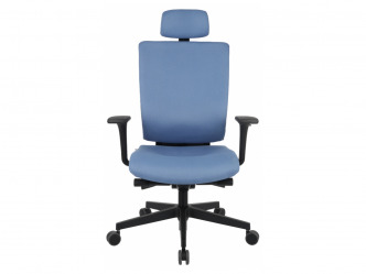 GRO-MaxPro BT HD Black vezetői forgószék fejtámlával 2