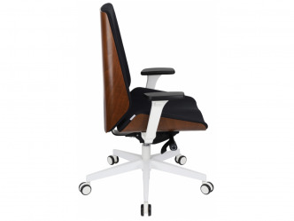 GRO-Moon Wood W White vezetői forgószék 2