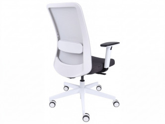 GRO-Nico WS White ergonomikus forgószék deréktámasszal 2