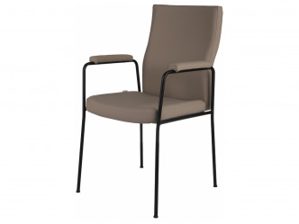 GRO-Team Plus 4L Arm Black konferenciaszék 2