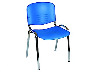 LIN-ISO Colorplast Crom tárgyalószék