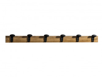 MET-WALL HOOK 1500 AC falra szerelhető ruhaakasztó fogas 6 akasztóval