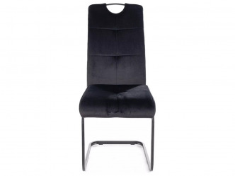 SIG-Axo Velvet modern szánkótalpas szék 3