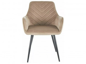 SIG-Fig Velvet modern fémvázas szék 2