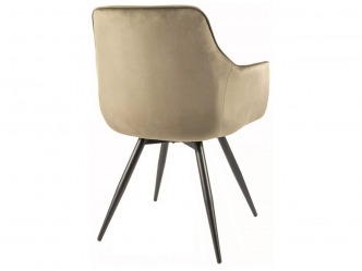 SIG-Mango Velvet modern fémvázas szék 2