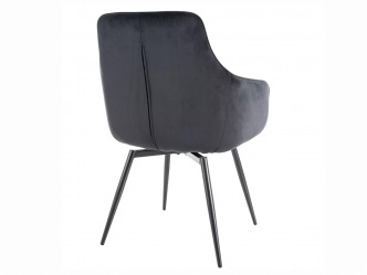 SIG-Marlo Velvet modern fémvázas fotel 3