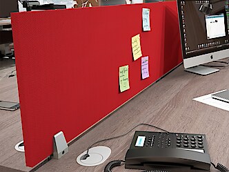 SKY-XTEN XFP163 szövetborítású térelválasztó 160 cm széles asztalokhoz 2