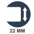 Strapabíró 22 mm vastag asztallappal Strapabíró 22 mm vastag asztallappal