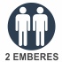 A termék mozgatásához 2 ember szükséges, ezért a plusz rakodófő ajánlott A termék mozgatásához 2 ember szükséges, ezért a plusz rakodófő ajánlott
